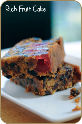 RICH FRUIT CAKE