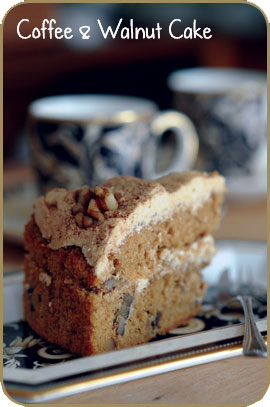 COFFEE & WALNUT CAKE